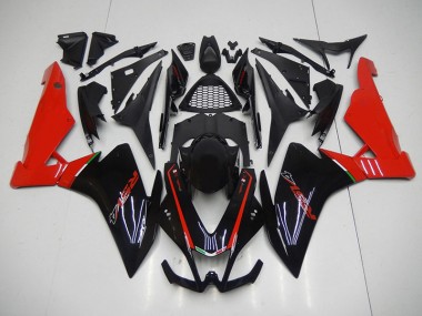 ABS Kit Carenatura Moto Aprilia RSV4 09-15 - Nero Rosso