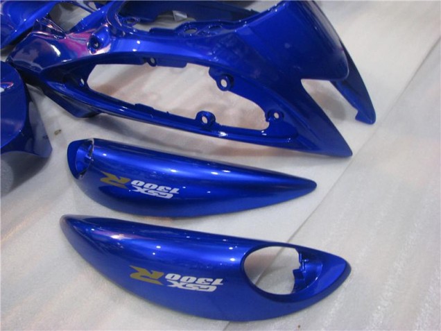 ABS Kit Carenatura Moto Suzuki GSXR 1300 Hayabusa 08-19 - Blu Bianco