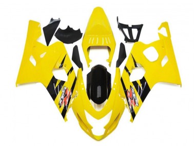 ABS Kit Carenatura Moto Suzuki GSXR 600 / 750 K4 04-05 - Giallo Nero