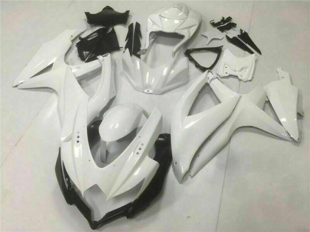 ABS Kit Carenatura Moto Suzuki GSXR 600 / 750 K8 08-10 - Bianco