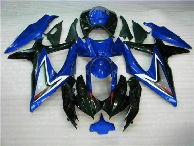 ABS Kit Carenatura Moto Suzuki GSXR 600 / 750 K8 08-10 - Blu Nero