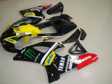 ABS Kit Carenatura Moto Yamaha R1 00-01 - Giallo Monster