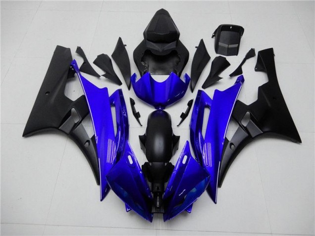 ABS Kit Carenatura Moto Yamaha R6 06-07 - Blu Nero