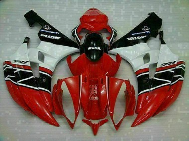 ABS Kit Carenatura Moto Yamaha R6 06-07 - Rosso Bianco