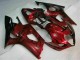 ABS Kits Carena Moto Suzuki GSXR 1000 K3 03-04 - Rosso