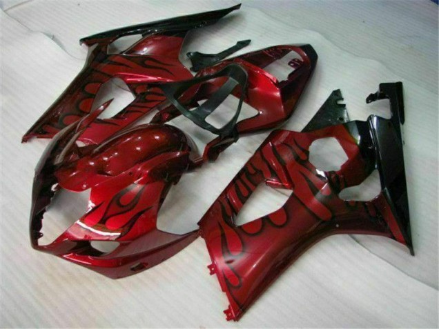 ABS Kits Carena Moto Suzuki GSXR 1000 K3 03-04 - Rosso