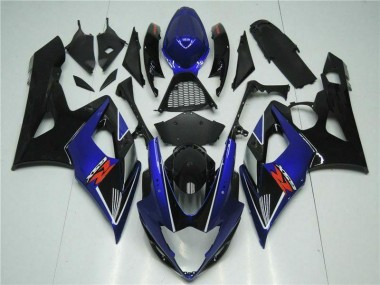 ABS Kits Carena Moto Suzuki GSXR 1000 K5 05-06 - Blu Nero