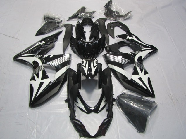 ABS Kits Carenatura Moto Suzuki GSXR 1000 K9 09-16 - Nero Bianco