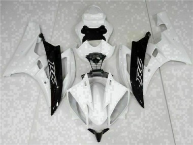 ABS Kits Carenatura Moto Yamaha R6 06-07 - Bianco Nero