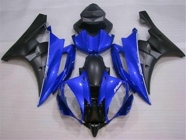 ABS Kits Carene Moto Yamaha R6 06-07 - Blu Nero