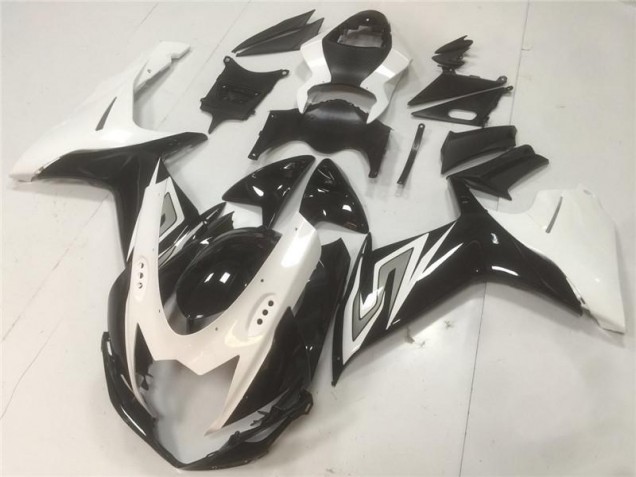 ABS Moto Plastica & Carena Suzuki GSXR 600 / 750 K11 11-24 - Nero Bianco