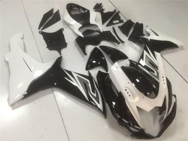 ABS Moto Plastica & Carena Suzuki GSXR 600 / 750 K11 11-24 - Nero Bianco