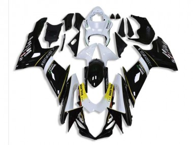 ABS Moto Plastica & Carene Suzuki GSXR 600 / 750 K11 11-24 - Nero Bianco