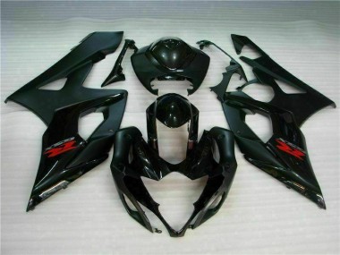 ABS Moto Plastica & Moto Carena Suzuki GSXR 1000 K5 05-06 - Nero