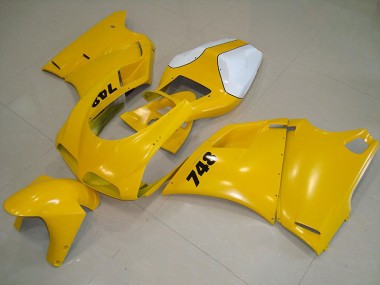 ABS Plastica Moto & Carenatura Moto Ducati 748 916 996 996S 93-05 - Giallo