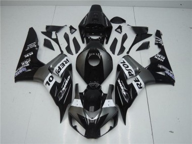 ABS Plastica Moto & Carenatura Moto Honda CBR 1000 RR 04-05 - Grigio Nero Repsol