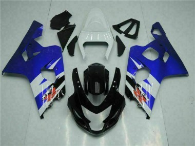 ABS Plastica Moto & Carenatura Moto Suzuki GSXR 600 / 750 K4 04-05 - Blu Nero