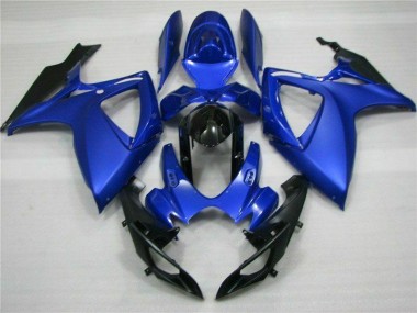 ABS Plastica Moto & Carenatura Moto Suzuki GSXR 600 / 750 K6 06-07 - Blu Nero