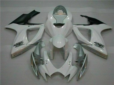 Carena Moto Suzuki GSXR 600 / 750 K6 06-07 - Bianco Argento