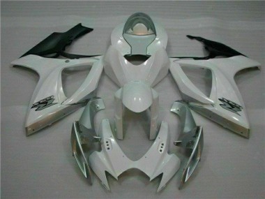 Carena Moto Suzuki GSXR 600 / 750 K6 06-07 - Bianco Argento