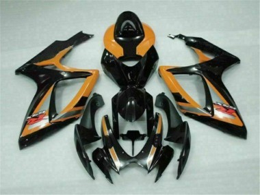 Carena Moto Suzuki GSXR 600 / 750 K6 06-07 - Nero Arancia