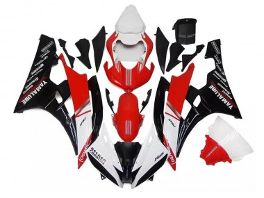 Carena Moto Yamaha R6 06-07 - Bianco Rosso Nero