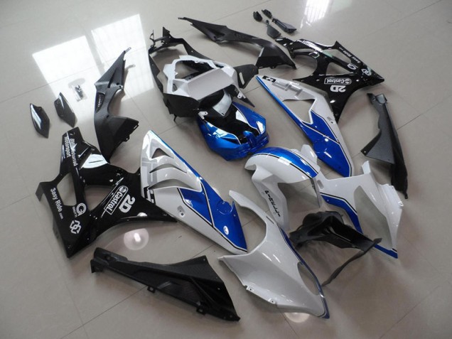 Carene Moto BMW S1000RR 09-14 - Bianco Blu Nero