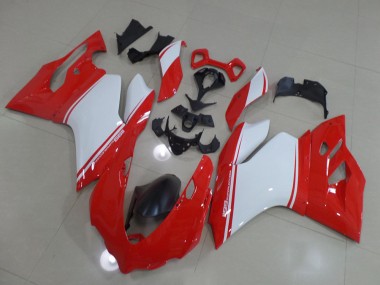 Carene Moto Ducati 1199 11-14 - Rosso Bianco