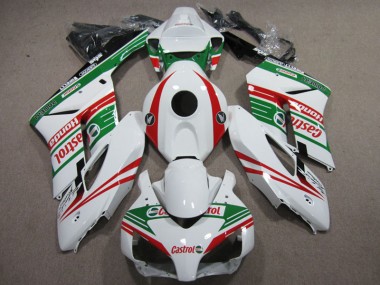 Carene Moto Honda CBR 1000 RR 04-05 - Bianco Rosso Castrol