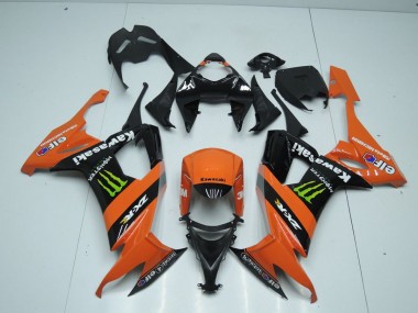 Carene Moto Kawasaki ZX10R 08-10 - Arancia Monster