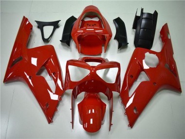 Carene Moto Kawasaki ZX6R 03-04 - Rosso