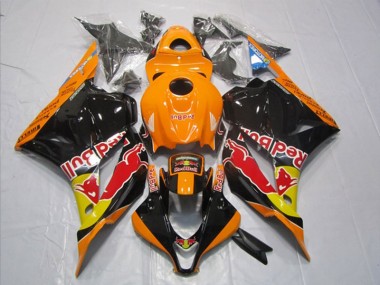 Carene Moto & Plastica Honda CBR 600 RR 09-12 - Nero Arancia Red Bull