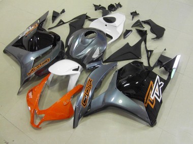 Carene Moto & Plastica Moto Honda CBR 600 RR 09-12 - Arancia Grigio Nero