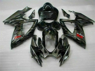 Carene Moto & Plastica Moto Suzuki GSXR 600 / 750 K6 06-07 - Nero