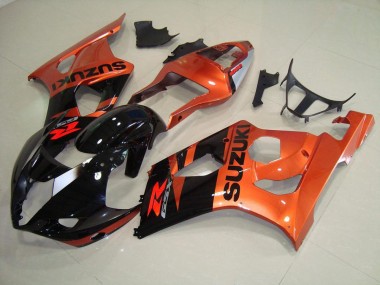 Carene Moto Suzuki GSXR 1000 K3 03-04 - Arancia & Nero