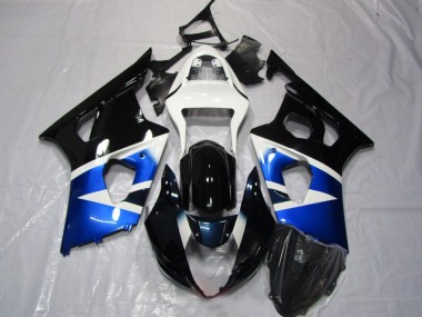 Carene Moto Suzuki GSXR 1000 K3 03-04 - Blu Nero Bianco