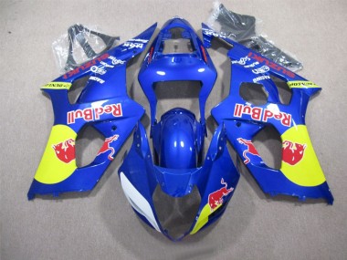 Carene Moto Suzuki GSXR 1000 K3 03-04 - Blu Red Bull