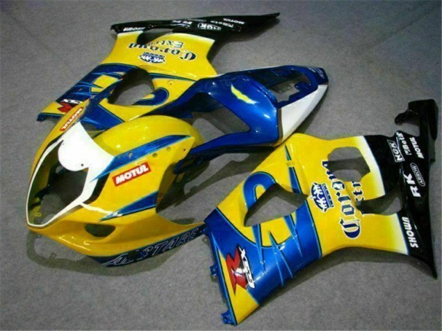 Carene Moto Suzuki GSXR 1000 K3 03-04 - Giallo Blu