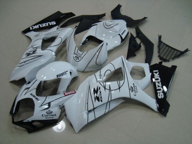 Carene Moto Suzuki GSXR 1000 K7 07-08 - Bianco Corona