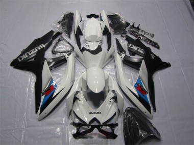 Carene Moto Suzuki GSXR 1000 K7 07-08 - Bianco Nero