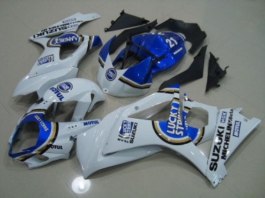 Carene Moto Suzuki GSXR 1000 K7 07-08 - Blu Lucky Strike