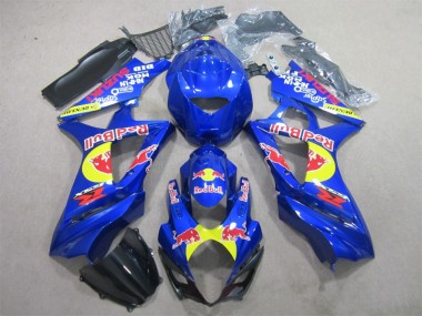 Carene Moto Suzuki GSXR 1000 K7 07-08 - Blu Red Bull