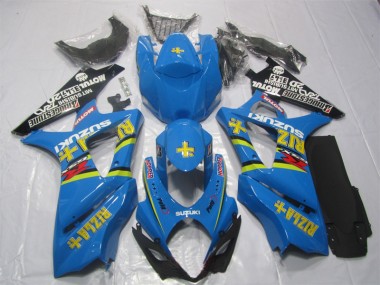 Carene Moto Suzuki GSXR 1000 K7 07-08 - Blu Rizla