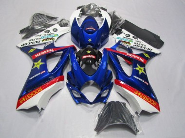 Carene Moto Suzuki GSXR 1000 K7 07-08 - Blu Rosso Rockstar