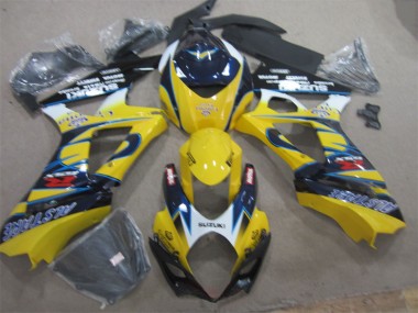 Carene Moto Suzuki GSXR 1000 K7 07-08 - Giallo Blu