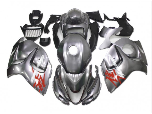 Carene Moto Suzuki GSXR 1300 Hayabusa 08-19 - Argento