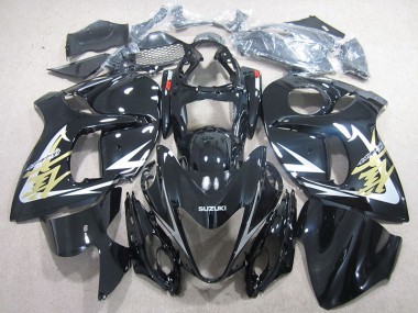 Carene Moto Suzuki GSXR 1300 Hayabusa 08-19 - Nero Oro Decal