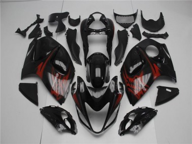 Carene Moto Suzuki GSXR 1300 Hayabusa 08-19 - Nero Rosso