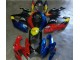 Carene Moto Suzuki GSXR 600 / 750 K6 06-07 - Rosso Blu