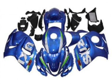 Kit Carenatura Moto Suzuki GSXR 1300 Hayabusa 08-19 - Blu Bianco